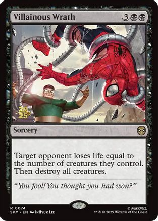 Villainous Wrath (PRE-074) - Prerelease Cards Foil-1