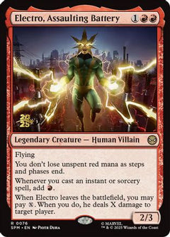 Electro, Assaulting Battery [Marvel's Spider-Man Prerelease Promos]-1