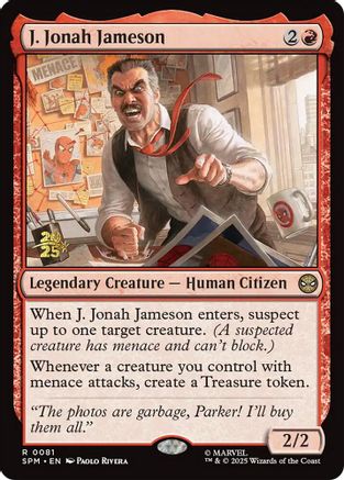 J. Jonah Jameson [Marvel's Spider-Man Prerelease Promos]-1