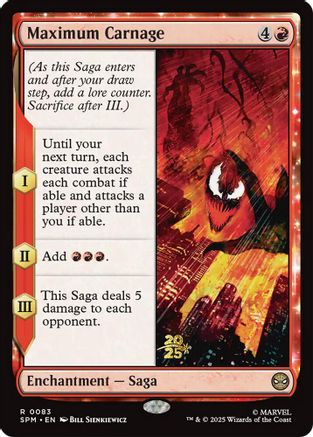 Maximum Carnage [Marvel's Spider-Man Prerelease Promos]-1