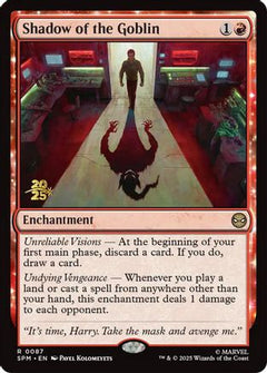 Shadow of the Goblin [Marvel's Spider-Man Prerelease Promos]-1
