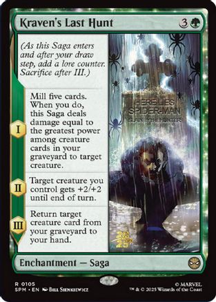Kraven's Last Hunt [Marvel's Spider-Man Prerelease Promos]-1