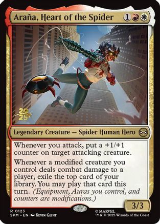 Arana, Heart of the Spider [Marvel's Spider-Man Prerelease Promos]-1