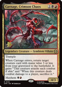 Carnage, Crimson Chaos [Marvel's Spider-Man Prerelease Promos]-1