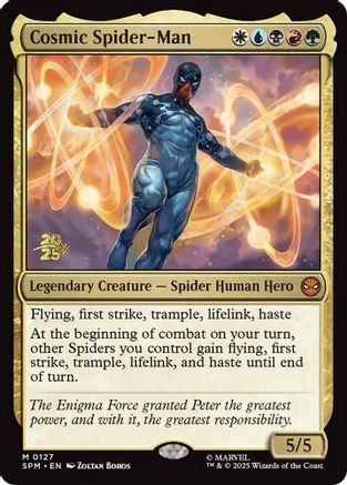 Cosmic Spider-Man [Marvel's Spider-Man Prerelease Promos]-1