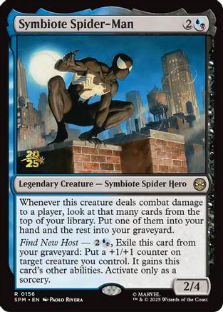 Symbiote Spider-Man [Marvel's Spider-Man Prerelease Promos]-1
