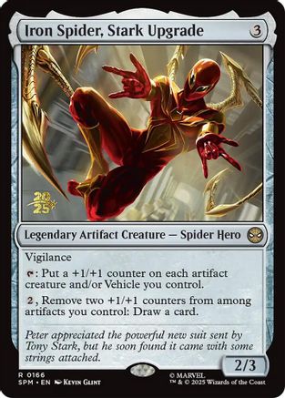 Iron Spider, Stark Upgrade [Marvel's Spider-Man Prerelease Promos]-1
