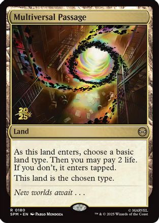 Multiversal Passage [Marvel's Spider-Man Prerelease Promos]-1