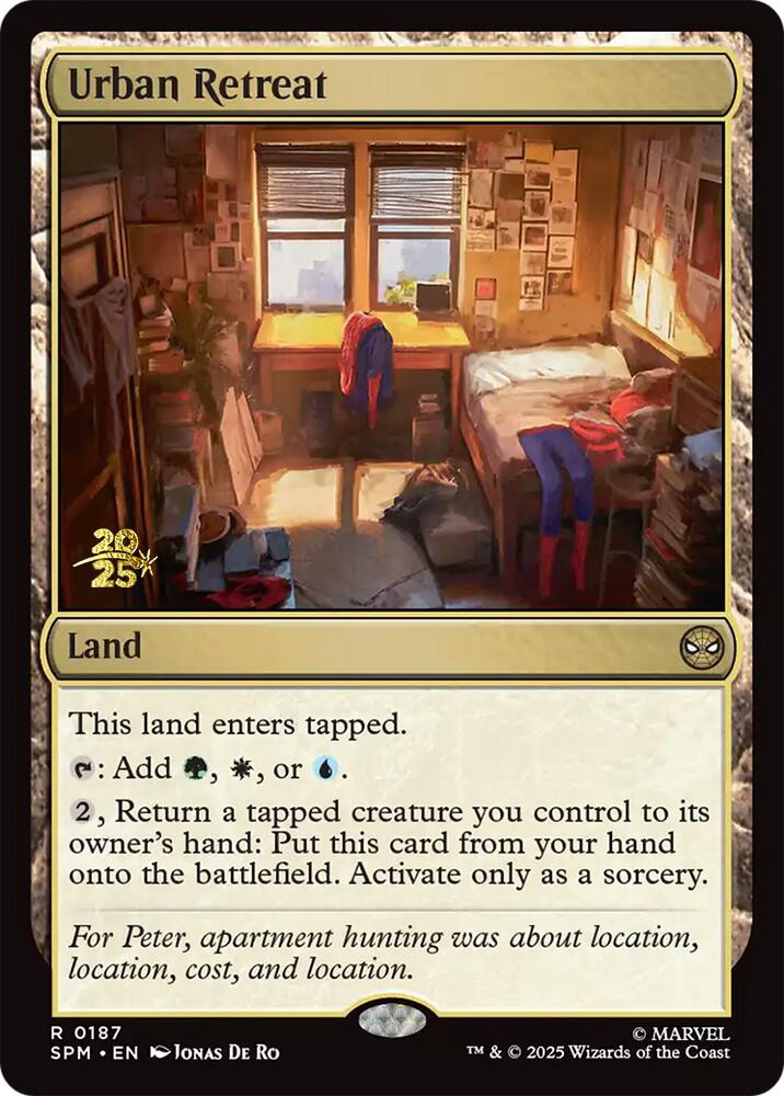 Urban Retreat [Marvel's Spider-Man Prerelease Promos]-1