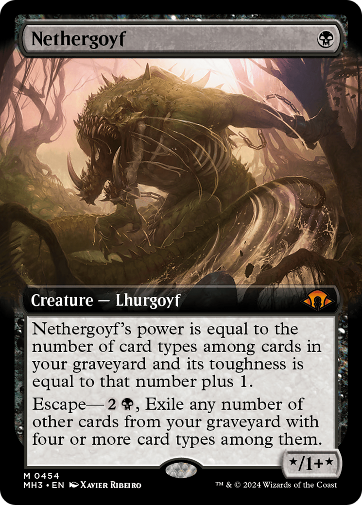 Nethergoyf (Extended Art) [Modern Horizons 3]-1