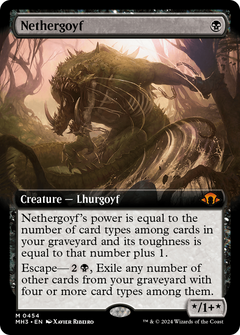 Nethergoyf (Extended Art) [Modern Horizons 3]-1