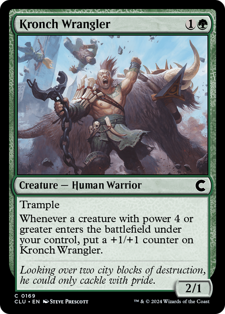 Kronch Wrangler [Ravnica: Clue Edition]-1