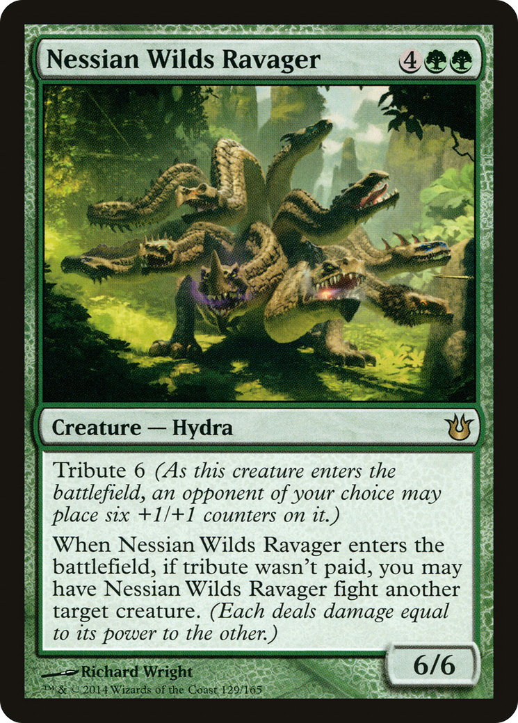 Nessian Wilds Ravager [Born of the Gods]-1