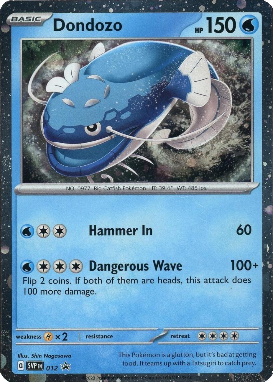 Dondozo (012) (Cosmos Holo) [Scarlet & Violet: Black Star Promos]-1