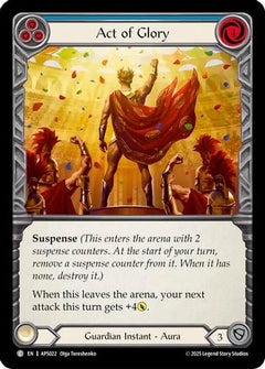 Act of Glory (Blue) [APS022] (Armory Deck: Pleiades)-1