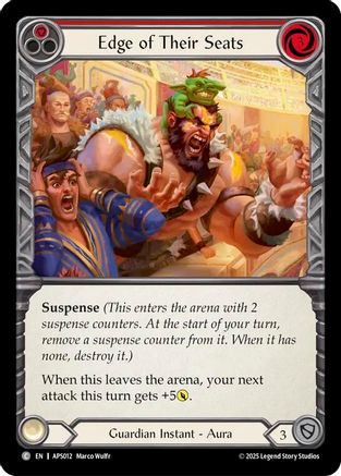 Edge of Their Seats (Red) [APS012] (Armory Deck: Pleiades)-1