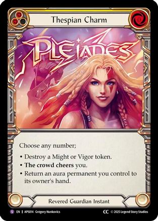 Thespian Charm [APS014] (Armory Deck: Pleiades)-1