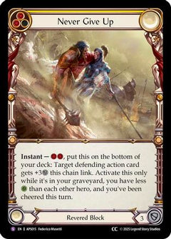 Never Give Up [ASP015] (Armory Deck: Pleiades)-1