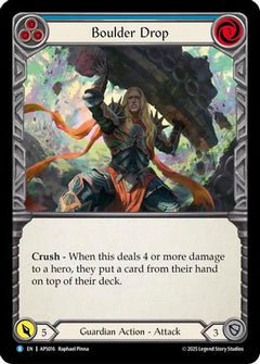 Boulder Drop (Blue) [APS016] (Armory Deck: Pleiades)-1