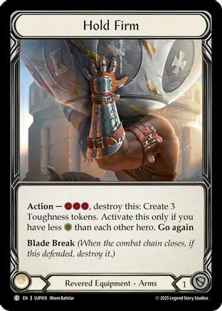 Hold Firm (Cold Foil) [SUP018] (Super Slam)  Cold Foil-1