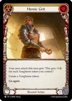 Heroic Grit [SUP056] (Super Slam)  Rainbow Foil-1