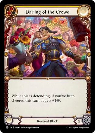 Darling of the Crowd [SUP061] (Super Slam)  Rainbow Foil