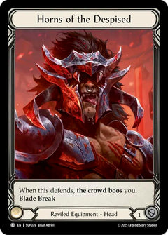 Horns of the Despised (Extended Art Cold Foil) [SUP079] (Super Slam)  Cold Foil-1