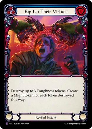 Rip Up Their Virtues [SUP088] (Super Slam)  Rainbow Foil-1