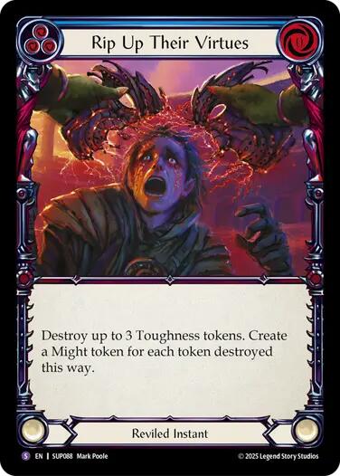 Rip Up Their Virtues [SUP088] (Super Slam)  Rainbow Foil-2