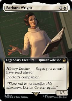 Barbara Wright (Extended Art) (Surge Foil) [Doctor Who]-1