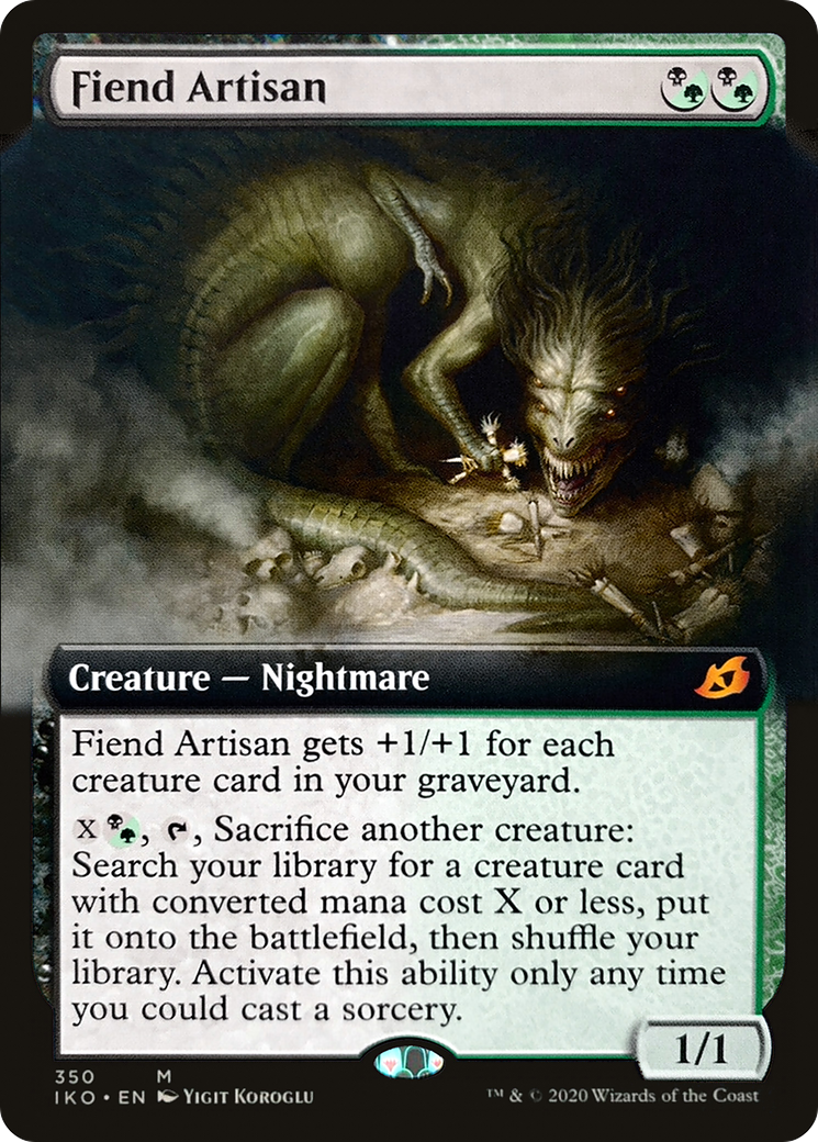 Fiend Artisan (Extended Art) [Ikoria: Lair of Behemoths]-1