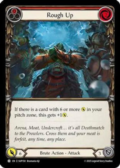 Rough Up (Red) [SUP158] (Super Slam)  Rainbow Foil-1