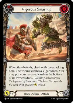 Vigorous Smashup (Red) [SUP164] (Super Slam)  Rainbow Foil-1