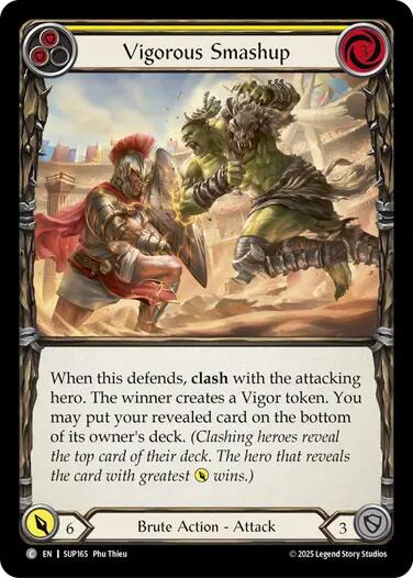Vigorous Smashup (Yellow) [SUP165] (Super Slam)-1