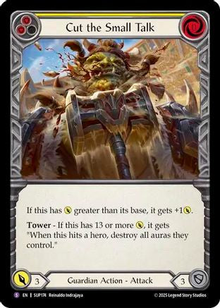 Cut the Small Talk [SUP174] (Super Slam)  Rainbow Foil