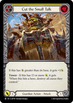 Cut the Small Talk [SUP174] (Super Slam)  Rainbow Foil-1