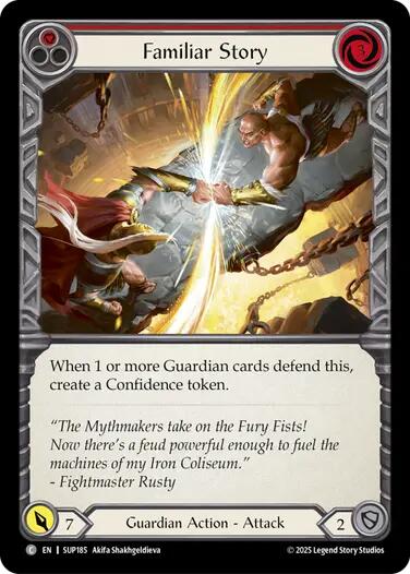 Familiar Story [SUP185] (Super Slam)  Rainbow Foil-1