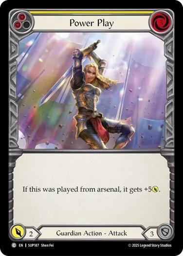 Power Play (Yellow) [SUP187] (Super Slam)-1