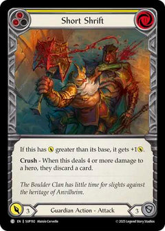 Short Shrift [SUP192] (Super Slam)  Rainbow Foil-1