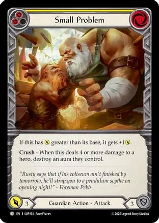 Small Problem [SUP193] (Super Slam)  Rainbow Foil-1