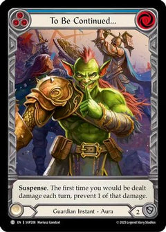 To Be Continued... (Extended Art) [SUP208] (Super Slam)  Cold Foil-1
