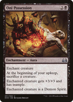 Oni Possession (Divine vs. Demonic) [Duel Decks Anthology]-1