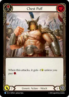Chest Puff [SUP222] (Super Slam)  Rainbow Foil-1