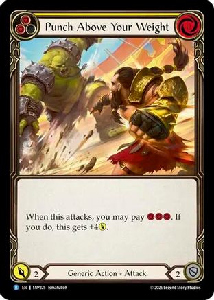 Punch Above Your Weight (Yellow) [SUP225] (Super Slam)-1