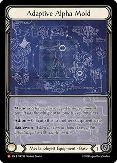 Adaptive Alpha Mold (Extended Art Cold Foil) [SUP253] (Super Slam)  Cold Foil-1