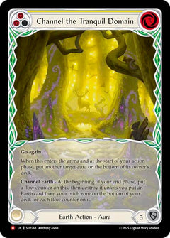 Channel the Tranquil Domain (Extended Art Cold Foil) [SUP263] (Super Slam)  Cold Foil-1