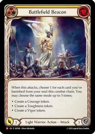 Battlefield Beacon [SUP266] (Super Slam)  Rainbow Foil-1