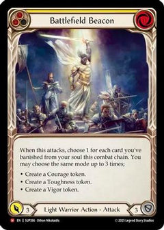 Battlefield Beacon [SUP266] (Super Slam)  Rainbow Foil-1