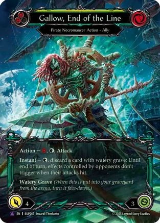 Gallow, End of the Line (Marvel Cold Foil) [SUP267] (Super Slam)  Cold Foil-1