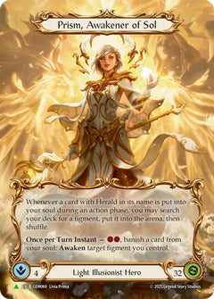 Prism, Awakener of Sol (Marvel Cold Foil) [GEM069] (GEM Pack 3)  Cold Foil-2